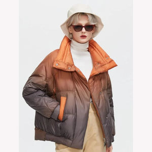 Haute qualité femmes hiver bulle bouffante doudoune respirant tricoté coton rempli sublimé à vendre - Product Image 1