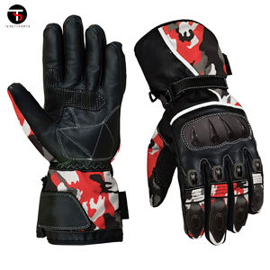 Gants d'équitation en cuir de moto de meilleure qualité étanches pour la course pour les sports de plein air Fonction écran tactile - Product Image 6