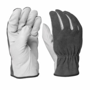 Gants de conducteur en cuir fendu en coton durable personnalisables résistants à la chaleur ignifuges pour gants de sécurité en grain de vache - Product Image 6