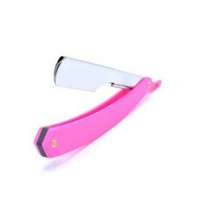 มีดโกนขอบตรงทำจากสแตนเลสมืออาชีพมีด้ามจับพลาสติกคมและทนทาน - Product Image 3