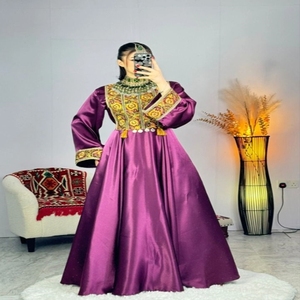 เดรส kuchi งานแฮนด์เมดของผู้หญิงสไตล์อัฟกานิสถาน2025ละ100เปอร์เซ็นต์ - Product Image 2