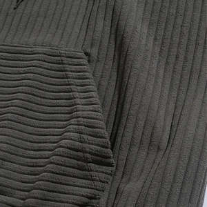 Sweat à capuche en velours pour hommes de grande taille design personnalisé 100% coton Streetwear écologique vente en gros personnalisé - Product Image 3