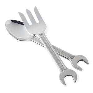 ชุดเสิร์ฟสลัดแบบกลมด้ามกลมดีไซน์แบบกระดูกหลากสีไม่เหมือนใครสำหรับงานแต่งงานและงานเลี้ยง - Product Image 2