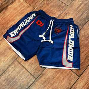 Conjunto Deportivo de 2 Piezas, Chaqueta Cortavientos y Pantalones Cortos de Algodón, Talla Grande, Estampado Urbano, Ligero, para Hombre, Otoño - Product Image 2