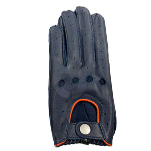 Gants de conduite en cuir de sécurité pour hommes avec logo personnalisable Offre Spéciale Caractéristiques de protection à bas prix - Product Image 3