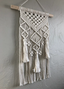 Nouvelle Décoration Murale en Macramé en Coton 2026 – Couleurs Personnalisables, Support Décoratif, Vente en Gros et Personnalisation Écologique - Product Image 3