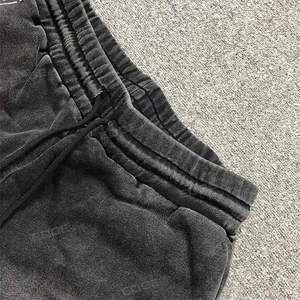 Shorts pour hommes à séchage rapide, effet délavé à l'acide |   Tissu respirant et léger |   Fabricant direct |   À vendre |   Vente en gros OEM - Product Image 4