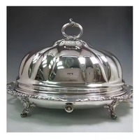 Casserole de Luxe Moderne en Acier Inoxydable de Dubaï avec Couvercle, Compatible Induction, Capacité 1,9 L, Lavable au Lave-Vaisselle, Résistant au Four