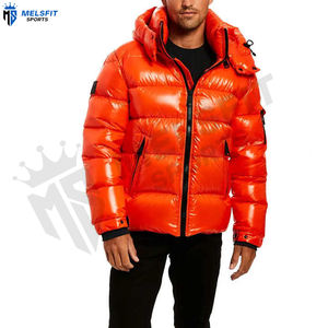 Veste matelassée personnalisée à la vente chaude pour hommes, hiver, avec col montant, logo sur le devant, tailles personnalisées, fabriquée au Pakistan - Product Image 6