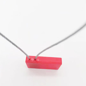 โลหะผสม ABS สายผูกซีลคอนเทนเนอร์ self-locking สายเคเบิลป้ายลวดเหล็ก - Product Image 6