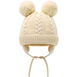 Gorro de Invierno Wmcaps con Forro Polar y Orejeras para Hombre y Mujer, Gorro de Punto Térmico Cálido para Exteriores, Gorros de Punto para Adultos con Etiqueta Personalizada - Product Image 4