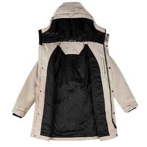 Chaqueta larga acolchada personalizada para hombre con aislamiento extendido, perfecta para trabajos al aire libre en clima frío y viajes de invierno. - Product Image 4