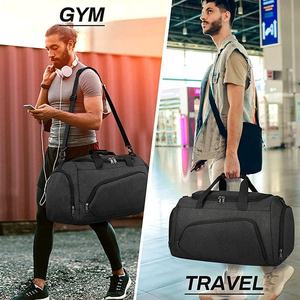 Vente en gros de sac de sport imperméable à la mode sacs de sport en polyester avec compartiment à chaussures sacs de sport de gymnastique - Product Image 5