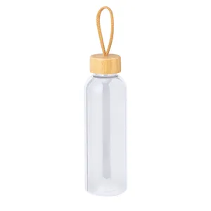 Tournax Eco-Friendly RPET and Bamboo Water Bottle <b>Plastic</b> <b>Drinkware</b> Gadgets - Product Image 3