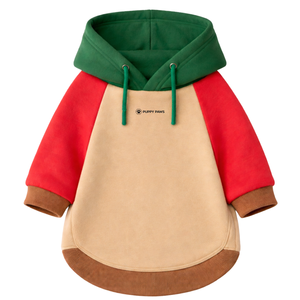 Sudadera con Capucha para Perro Ranger Colorblock, Sudadera de Forro Polar Suave para Mascotas, Sudadera Cálida y Acogedora para Invierno, para Perros Pequeños y Medianos, para Interiores - Product Image 5