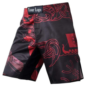 Shorts de boxe personnalisés OEM, vêtements d'entraînement et de combat, design floral de haute qualité, trunks de kickboxing thaïlandais, option avant, durables, séchage rapide - Product Image 5