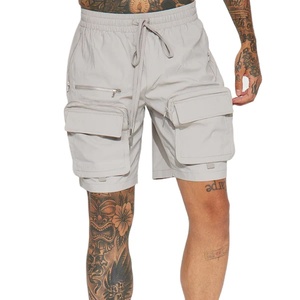 Shorts New Custom Used 6 Pocket Cargo Shorts Men Loose <b>Work</b> Casual Short Pants Plus Size - Product Image 4