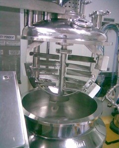 Phong cách contra-xoay VFD nhũ hóa Máy trộn tốc độ cao bể thép không gỉ với hệ thống nâng cho nhũ tương tốt - Product Image 2