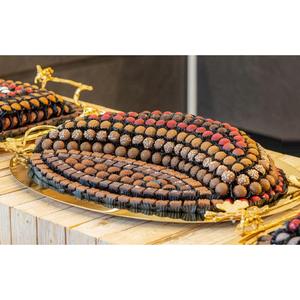 ถาดโลหะเคลือบทองสุดพิเศษถาดวางช็อคโกแลตสำหรับตกแต่งขนมหวานสำหรับโรงแรมภาชนะในการจัดเลี้ยง - Product Image 3