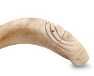 ฮอร์นโชซาร์แกะสลักสำหรับใช้ในศาสนาที่ได้รับแรงบันดาลใจจากรูปแบบความรัก - Product Image 4