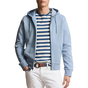 เสื้อฮู้ดซิปผ้าฟลีซคอตตอน/โพลีเอสเตอร์หนานุ่มสั่งทำขายส่ง ทรงปกติ เป็นมิตรกับสิ่งแวดล้อม ผลิตในปากีสถาน เสื้อฮู้ดสำหรับฤดูหนาว - Product Image 1