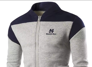 Veste pour homme 2025, vêtement de luxe, poids lourd, gris ultime, coupe ajustée, tissu polaire, veste légère pour homme - Product Image 3