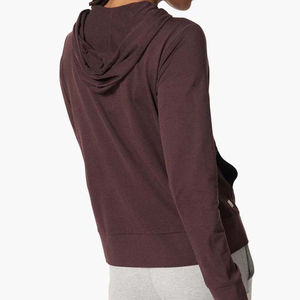 Sudaderas Deportivas de Algodón Ajustadas para Mujer, Cómodas, Holgadas, Ecológicas, Transpirables, Chaquetas de Entrenamiento Personalizadas, Talla Grande, Primavera - Product Image 5