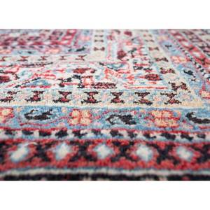 Aalam Hand Knotted <b>Wool</b> Rugs <b>Red</b>/white Geometric Abstract Kilim Home Entryway Hallway 10x13 ft Rectangle Pakistan C.1980 Model - Product Image 3