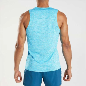 เสื้อแขนกุดผ้าฝ้าย100% สำหรับใส่เล่นกีฬาเสื้อกล้ามผู้ชายเสื้อออกกำลังกายระบายอากาศได้ดี - Product Image 6