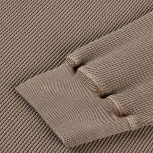 Camiseta corta de manga larga de gran tamaño hecha a medida para mujer Camiseta cómoda con cuello redondo para mujer para el verano - Product Image 3