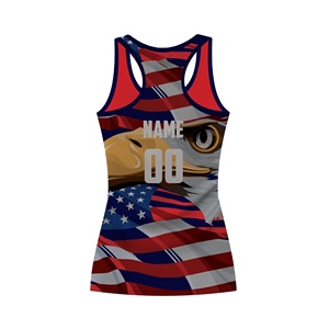 Alta calidad nuevo transpirable Racerback sublimación Jersey venta al por mayor deporte entrenamiento camiseta sin mangas ropa de fútbol - Product Image 1