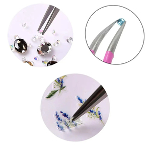 2 Pcs High Quality Stainless Steel Tweezers for Eyelash <b>Extensions</b> Durable Precision Electronics <b>Nail</b> Sticker Tweezers - Product Image 5