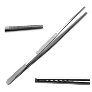 Mejores Pinzas Quirúrgicas de Acero Inoxidable para Apósitos, Pinza para Apósitos con Borde Cruzado Serrado, Tecnología Quirúrgica de Borde Recto - Product Image 1