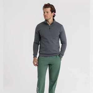 Sudaderas con capucha de felpa francesa personalizadas con cremallera de 1/4, camiseta tipo jersey de 400 g/m², 100% algodón, sudadera con cremallera - Product Image 3