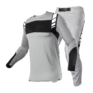 Transpirable Sublimate manga larga Motocross Jersey venta al por mayor de alta calidad Motocross traje Jersey y pantalón Motocross traje proveedor - Product Image 1