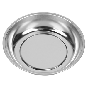 Bol magnétique en acier inoxydable de 110 mm de diamètre pour boîte de rangement d'outils, livré avec 1 an de garantie et support OEM - Product Image 1