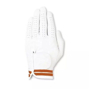 Guantes de Golf de Cuero Genuino de Alta Calidad Hechos a Medida con Logotipo Personalizado, Transpirables, Ligeros, para Mano Izquierda, Venta al Por Mayor, Más Vendidos - Product Image 3
