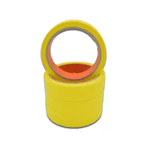 Wenzhou-rollo de cinta adhesiva de plástico para envolver regalos, rollo de Material holográfico, película láser, amarillo, suave