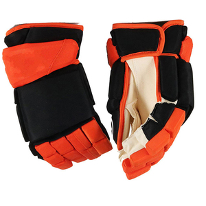 Meilleurs fabricants de gants de hockey sur glace en gros, gants de hockey en cuir de haute qualité, écologiques, fabriqués au Pakistan - Product Image 1