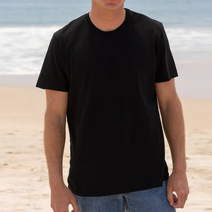 T-shirt Hip Hop pour homme, surdimensionné, en polyester et coton, avec logo personnalisé imprimé, respirant, de haute qualité, tissu 300g - Product Image 4