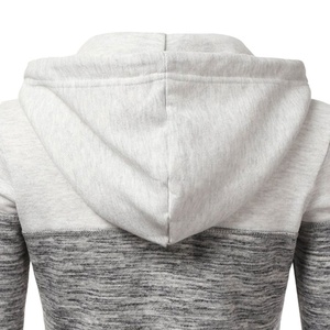 เสื้อฮู้ดผู้หญิงแบบมีซิปเต็มตัวสไตล์ลำลองแนวสตรีทมีตัวเลขไหล่ตกแบบถักมีฮู้ดเป็นมิตรต่อสิ่งแวดล้อมระบายอากาศได้ดี - Product Image 3