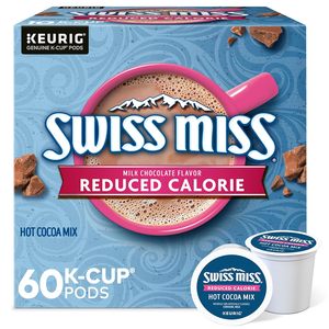 Swiss Miss Chocolate Caliente Bajo en Calorías, 60 Unidades - Product Image 1