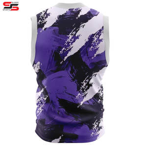 Tenue de basketball respirante à la mode pour adultes, grande taille, avec logo/couleur personnalisés, vente en gros - Product Image 2