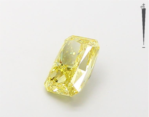 2ct 1CT สำหรับ GIA ได้รับการรับรองว่าเป็น VS1แหวนแต่งงานเพชร CVD HPHT ทรงสี่เหลี่ยมตัดหลวม - Product Image 4