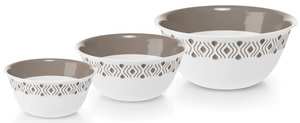 Tosca Bowl - Cm. 29 Bianco/<b>Tortora</b> Chiaro - Product Image 1