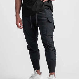Pantalons cargo sur mesure fabriqués en usine pour hommes, haute qualité, multi-poches - Product Image 5