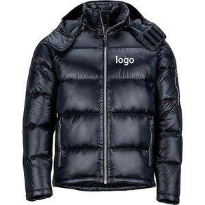 OEM haute qualité logo personnalisé hommes hiver chaud imperméable matelassé coussin mousse réfléchissante doudoune pour hommes - Product Image 1