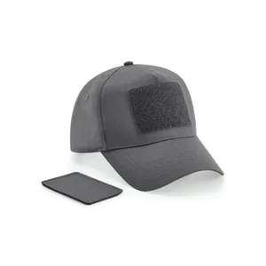 Casquette personnalisée à 5 panneaux avec patchs amovibles pour merchandising promotionnel - Product Image 4