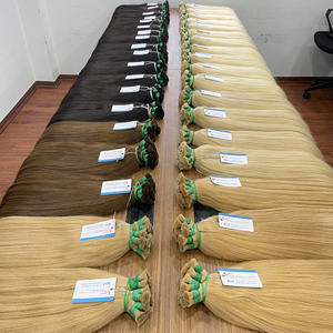 Nouvelle tendance 2025 cheveux naturels droits en vrac cheveux humains vietnamiens faisceaux de cheveux bruts pas mélangés pas de perte expédition maintenant!!! - Product Image 2