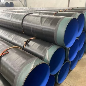 Tuyau en acier au carbone revêtu 3PE API 5L X52 X60 X70 3LPE, anti-corrosion, spiralé/sans soudure, pour pipeline pétrole, gaz et eau - Product Image 5